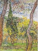 Vincent Van Gogh Garden of the Hospital Saint-Paul china oil painting artist